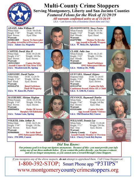 Jail and Arrest Information .